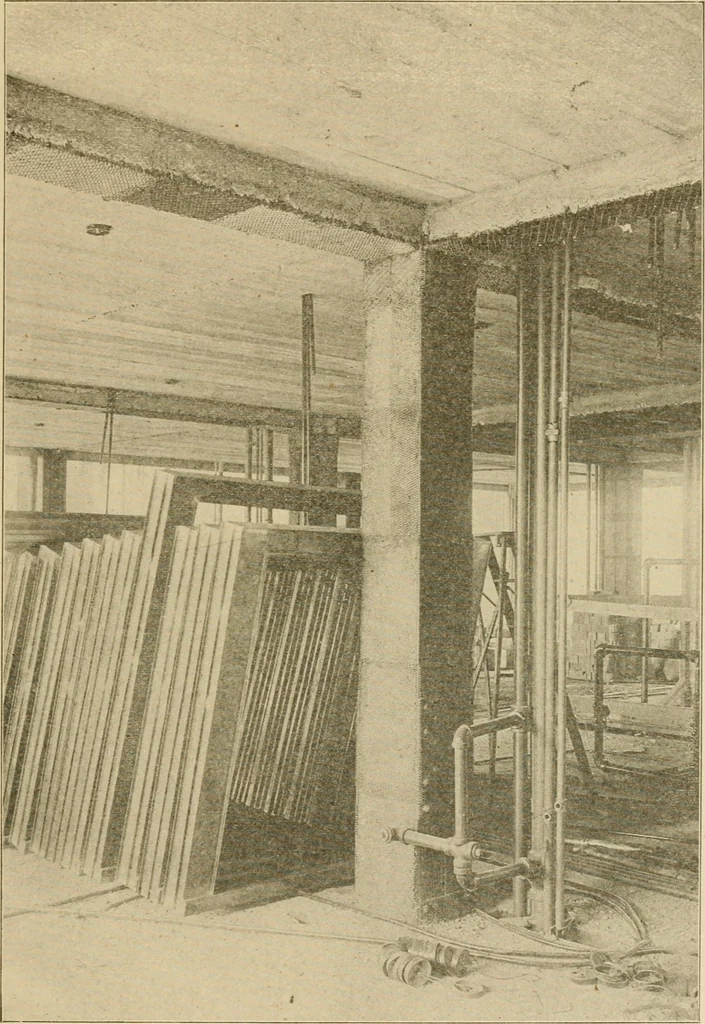 An illustration from Cyclopedia of architecture, carpentry, and building : a general reference work ..., 1907, leaf 220