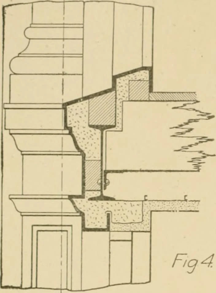 An illustration from Cyclopedia of architecture, carpentry, and building : a general reference work ..., 1907, leaf 25