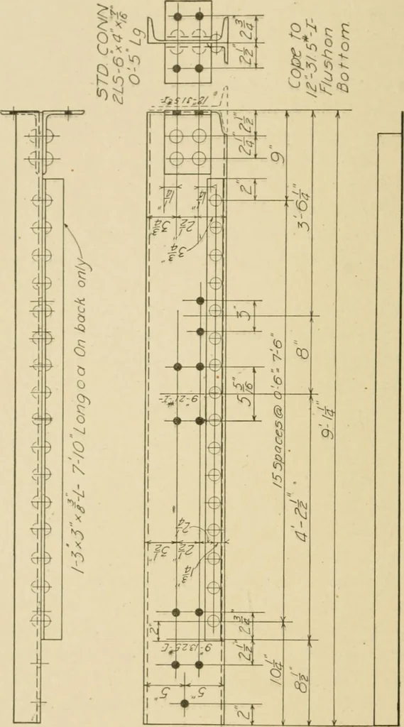 An illustration from Cyclopedia of architecture, carpentry, and building : a general reference work ..., 1907, leaf 279