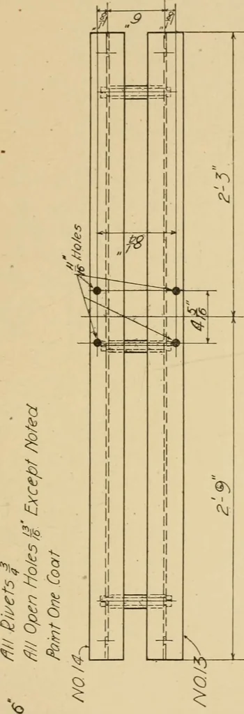 An illustration from Cyclopedia of architecture, carpentry, and building : a general reference work ..., 1907, leaf 282