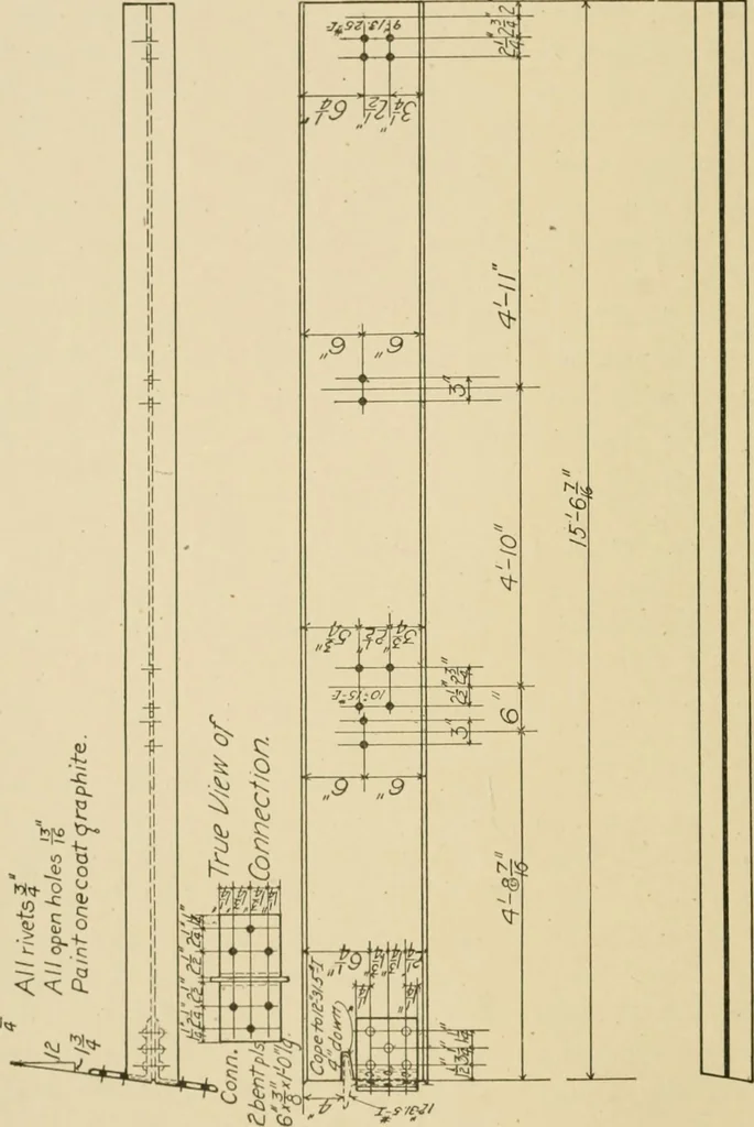 An illustration from Cyclopedia of architecture, carpentry, and building : a general reference work ..., 1907, leaf 285