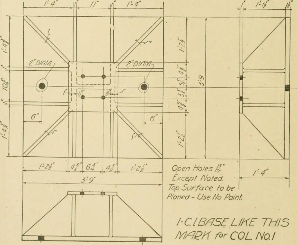 An illustration from Cyclopedia of architecture, carpentry, and building : a general reference work ..., 1907, leaf 311