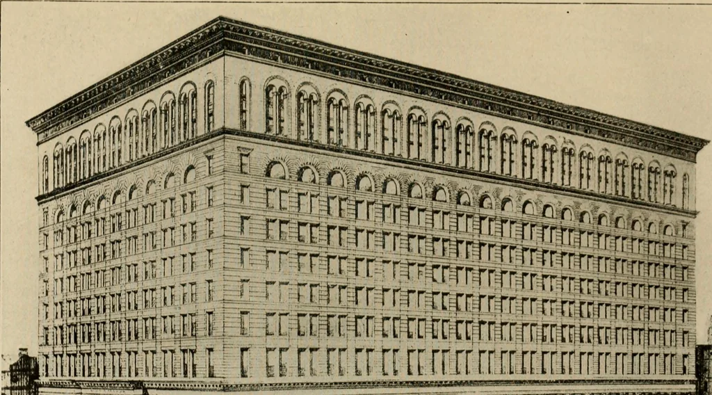 An illustration from Cyclopedia of architecture, carpentry, and building : a general reference work ..., 1907, leaf 320
