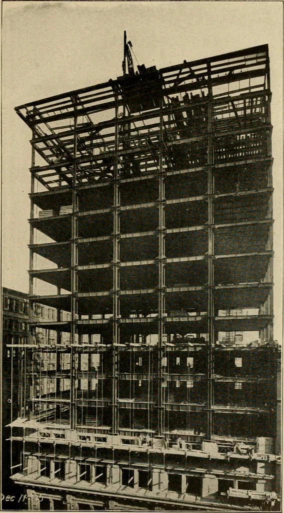 An illustration from Cyclopedia of architecture, carpentry, and building : a general reference work ..., 1907, leaf 342