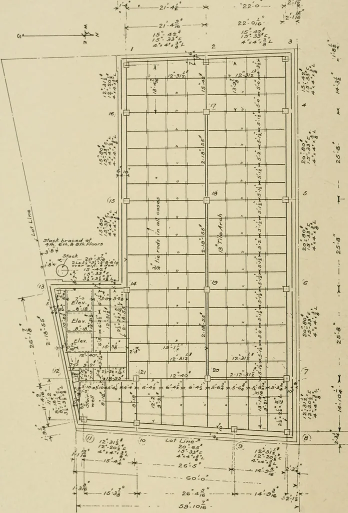 An illustration from Cyclopedia of architecture, carpentry, and building : a general reference work ..., 1907, leaf 57