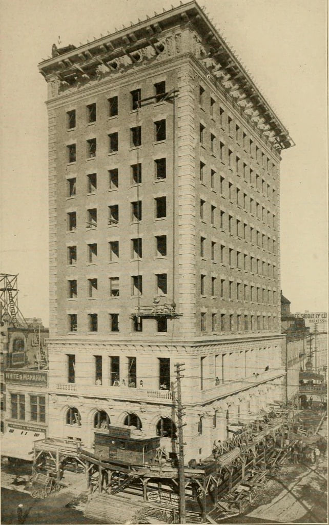 An illustration from Cyclopedia of architecture, carpentry, and building : a general reference work ..., 1907, leaf 78