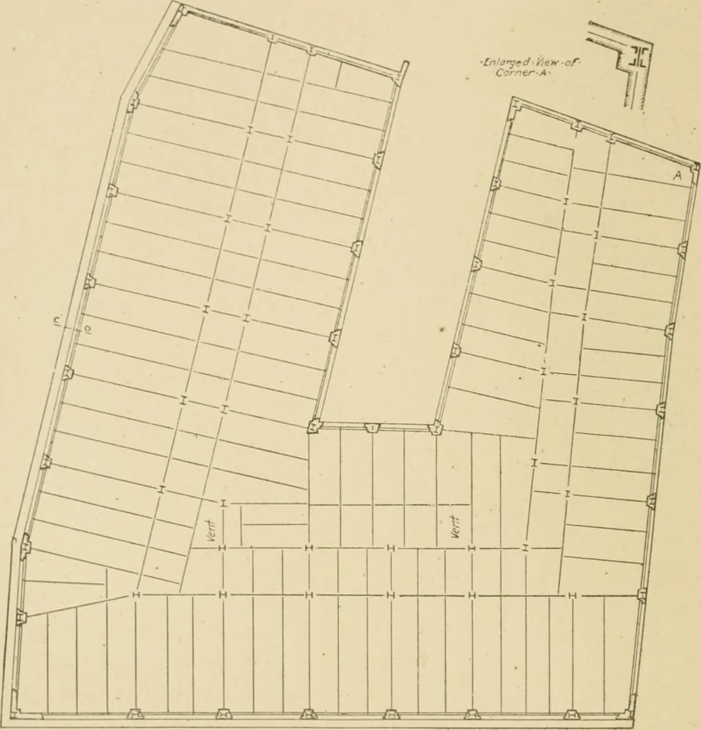 An illustration from Cyclopedia of architecture, carpentry, and building : a general reference work ..., 1907, leaf 85