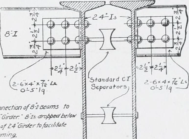An illustration from Cyclopedia of architecture, carpentry, and building : a general reference work, 1912, leaf 173