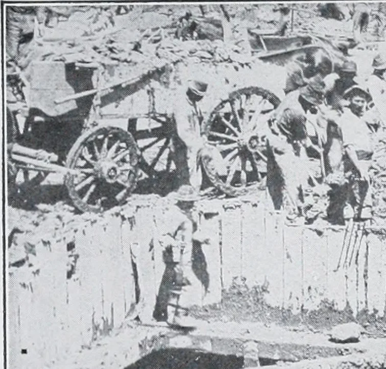 An illustration from Cyclopedia of architecture, carpentry, and building : a general reference work, 1912, leaf 190