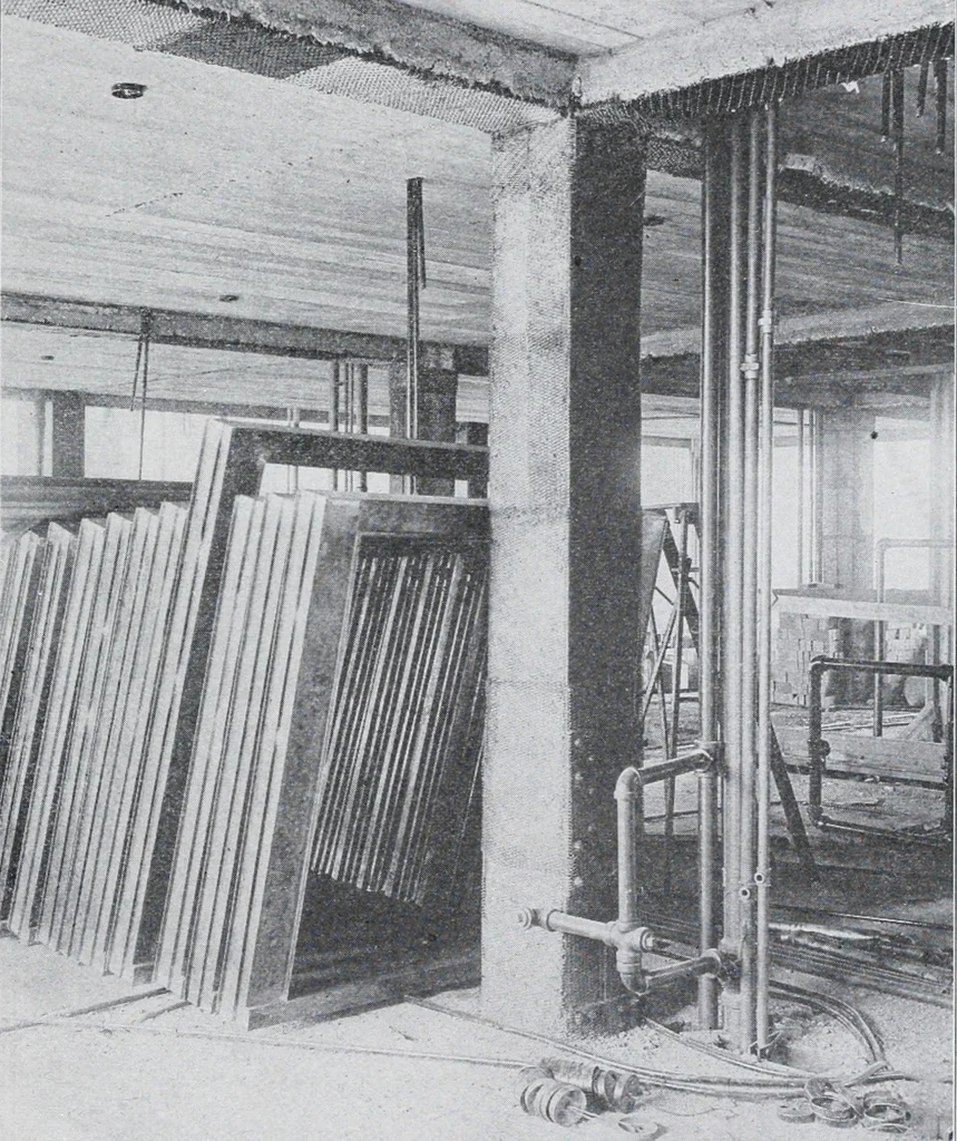 An illustration from Cyclopedia of architecture, carpentry, and building : a general reference work, 1912, leaf 221