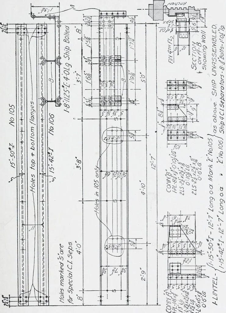 An illustration from Cyclopedia of architecture, carpentry, and building : a general reference work, 1912, leaf 307