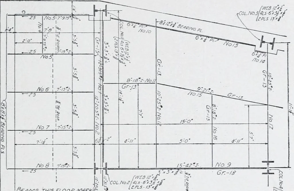 An illustration from Cyclopedia of architecture, carpentry, and building : a general reference work, 1912, leaf 315