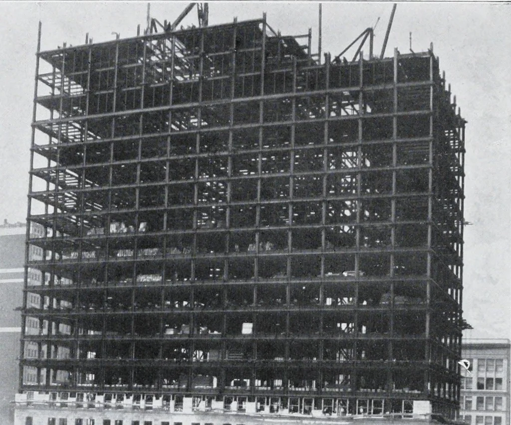 An illustration from Cyclopedia of architecture, carpentry, and building : a general reference work, 1912, leaf 386