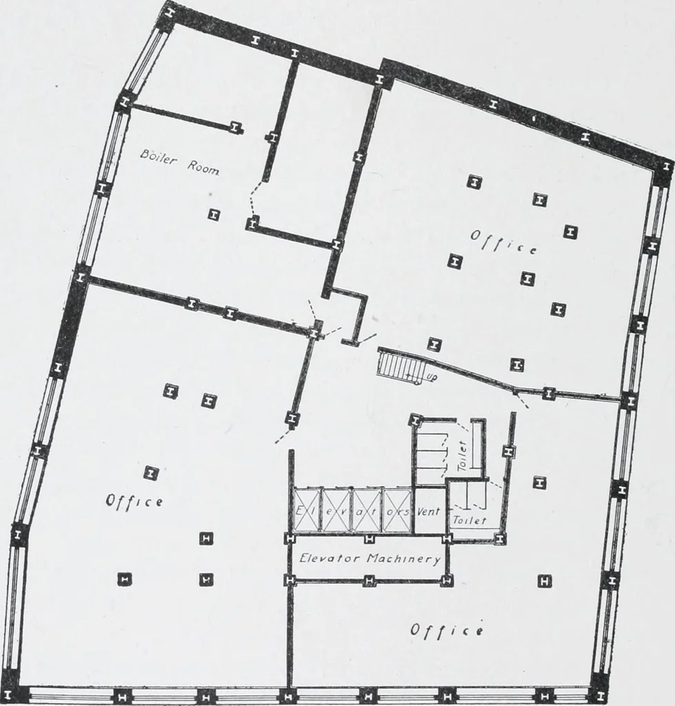 An illustration from Cyclopedia of architecture, carpentry, and building : a general reference work, 1912, leaf 76