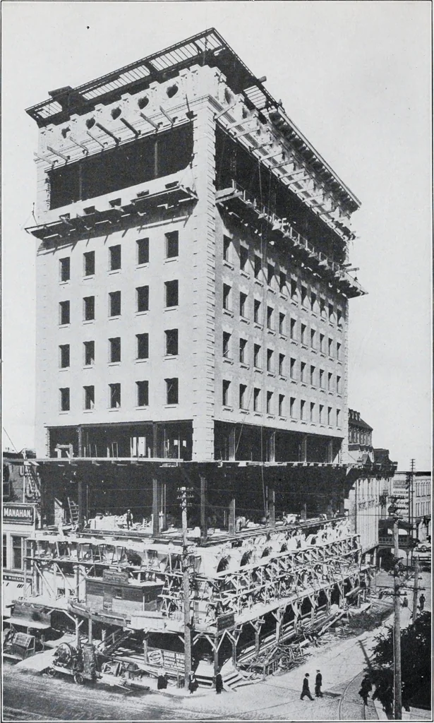 An illustration from Cyclopedia of architecture, carpentry, and building : a general reference work, 1912, leaf 78