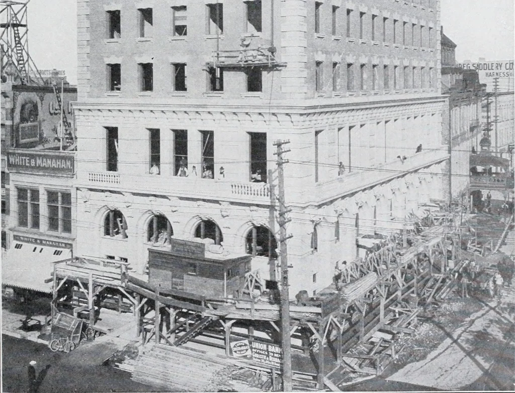 An illustration from Cyclopedia of architecture, carpentry, and building : a general reference work, 1912, leaf 79