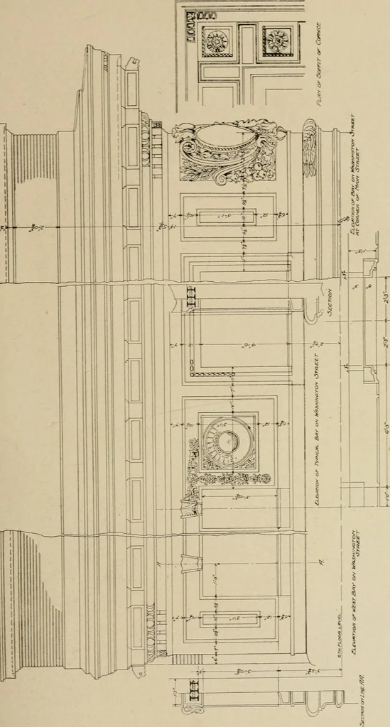 An illustration from Cyclopedia of architecture, carpentry, and building : a general reference work ..., 1907, leaf 178