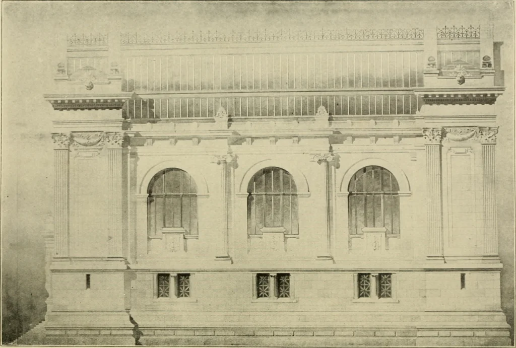 An illustration from Cyclopedia of architecture, carpentry, and building : a general reference work ..., 1907, leaf 21