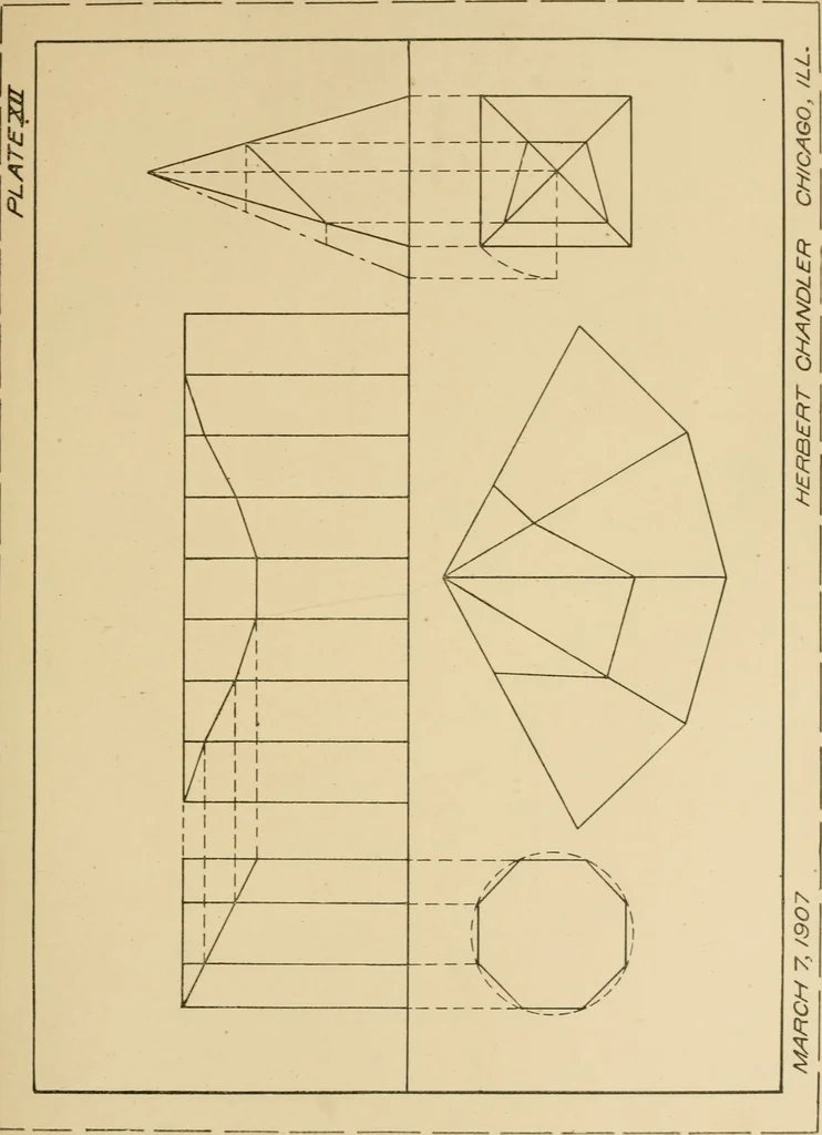An illustration from Cyclopedia of architecture, carpentry, and building : a general reference work ..., 1907, leaf 214