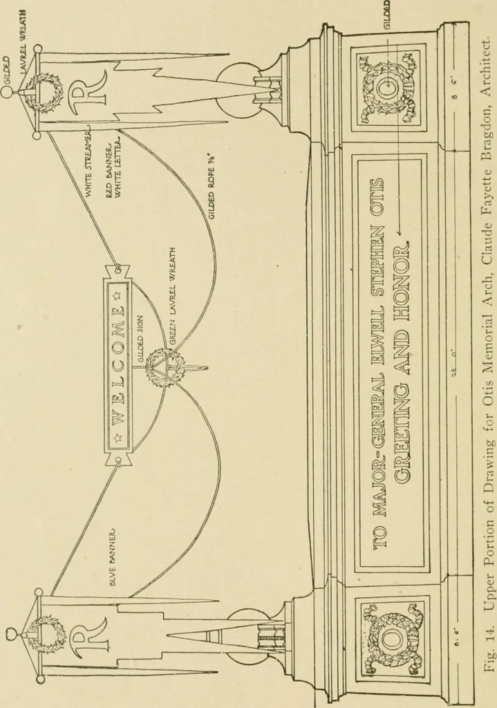 An illustration from Cyclopedia of architecture, carpentry, and building : a general reference work ..., 1907, leaf 245