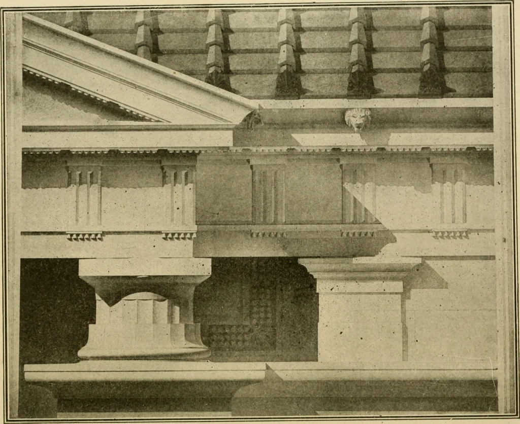 An illustration from Cyclopedia of architecture, carpentry, and building : a general reference work ..., 1907, leaf 295