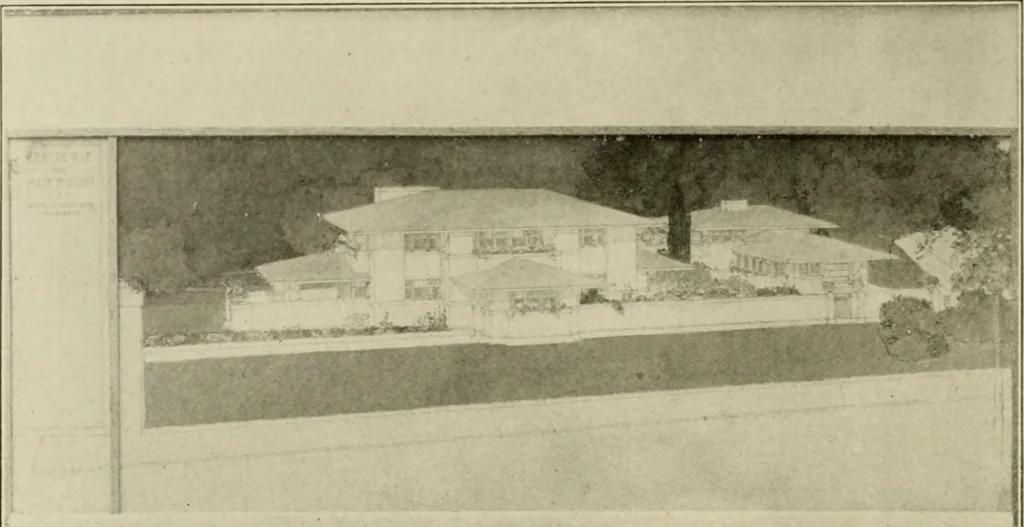 An illustration from Cyclopedia of architecture, carpentry, and building : a general reference work ..., 1907, leaf 299