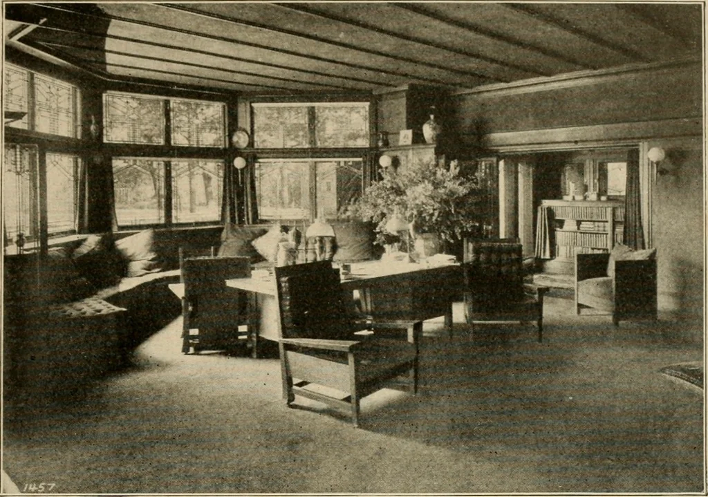 An illustration from Cyclopedia of architecture, carpentry, and building : a general reference work ..., 1907, leaf 318