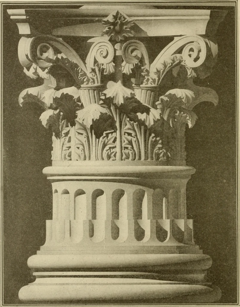 An illustration from Cyclopedia of architecture, carpentry, and building : a general reference work ..., 1907, leaf 325