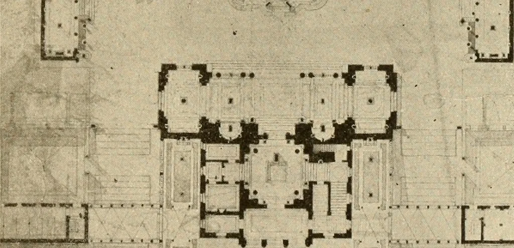 An illustration from Cyclopedia of architecture, carpentry, and building : a general reference work ..., 1907, leaf 352