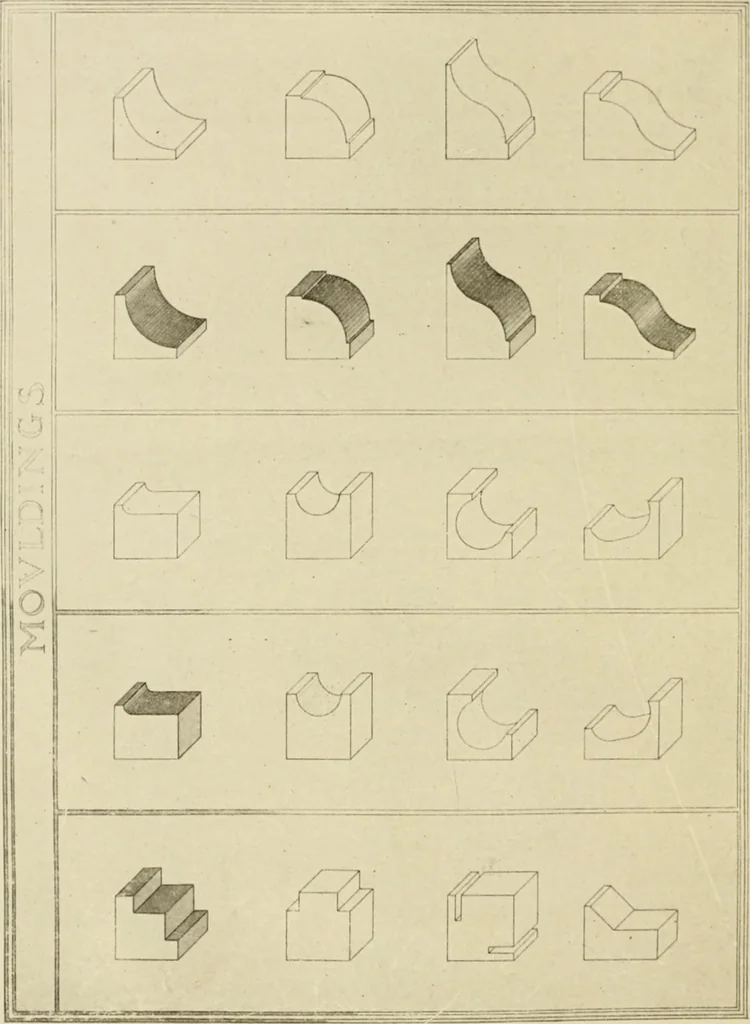 An illustration from Cyclopedia of architecture, carpentry, and building : a general reference work ..., 1907, leaf 371