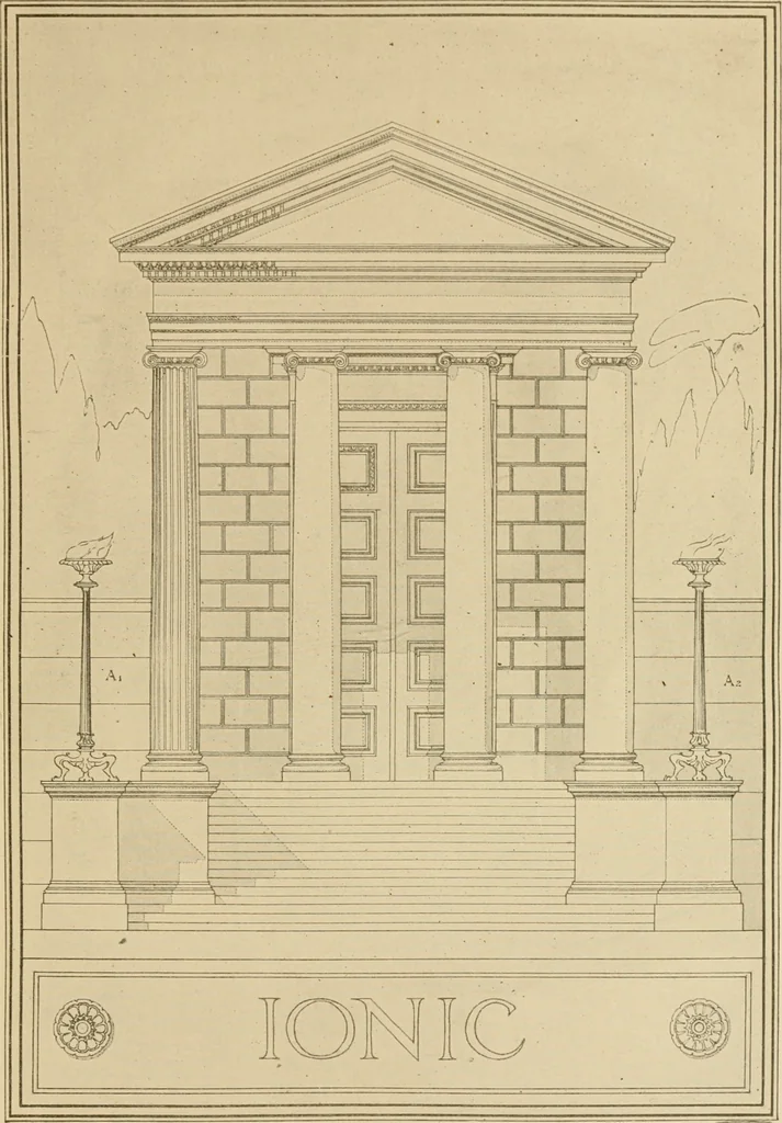 An illustration from Cyclopedia of architecture, carpentry, and building : a general reference work ..., 1907, leaf 376