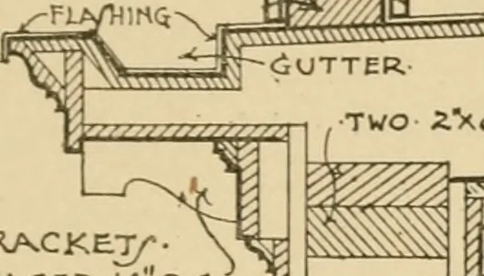 An illustration from Cyclopedia of architecture, carpentry, and building : a general reference work ..., 1907, leaf 426
