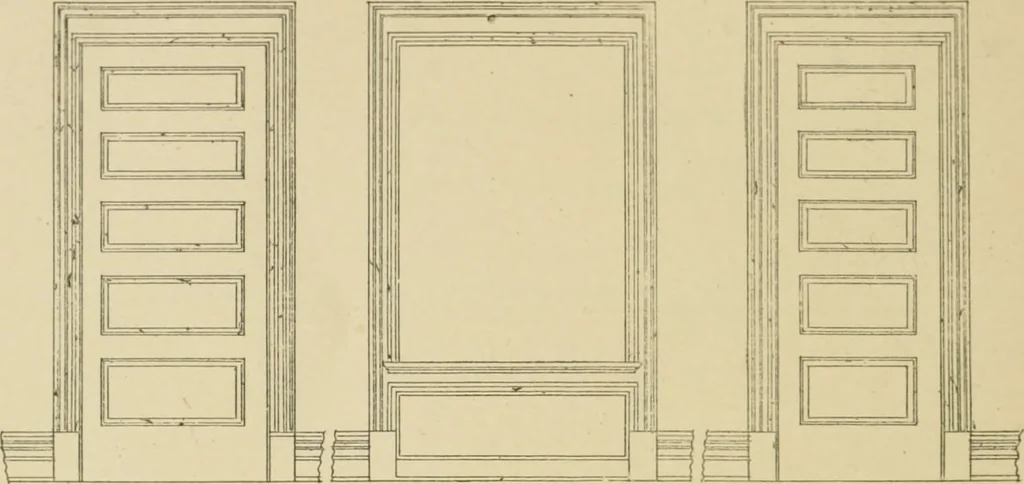 An illustration from Cyclopedia of architecture, carpentry, and building : a general reference work ..., 1907, leaf 427