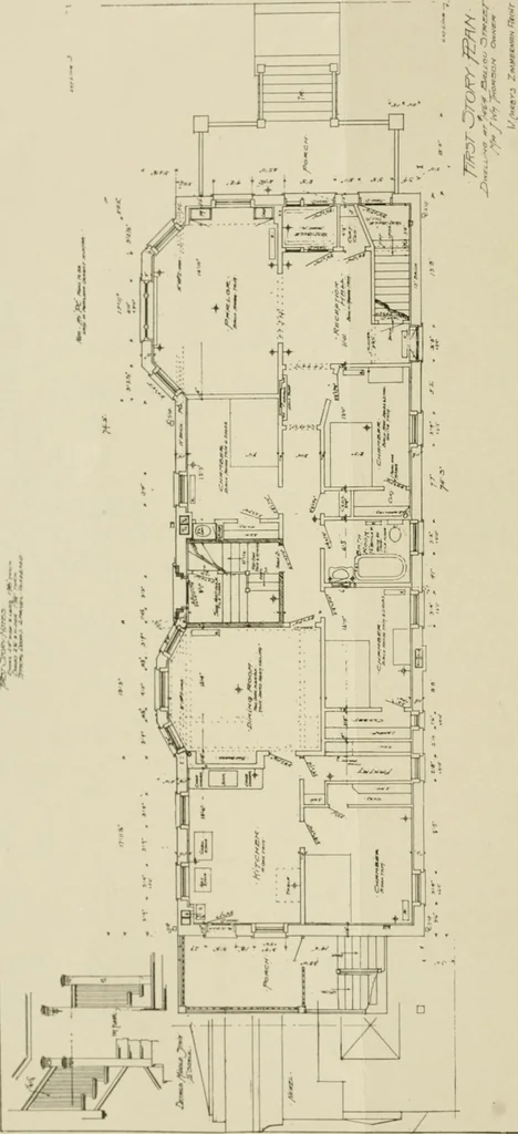 An illustration from Cyclopedia of architecture, carpentry, and building : a general reference work ..., 1907, leaf 57