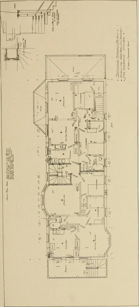 An illustration from Cyclopedia of architecture, carpentry, and building : a general reference work ..., 1907, leaf 58
