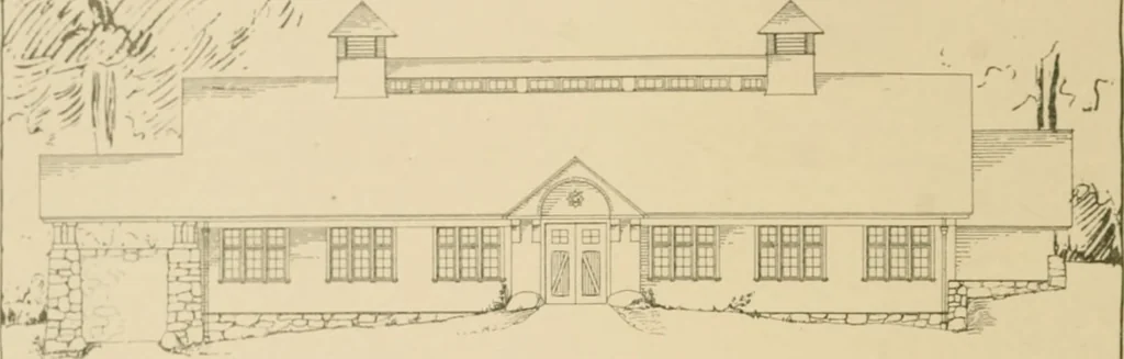 An illustration from Cyclopedia of architecture, carpentry, and building : a general reference work ..., 1907, leaf 71