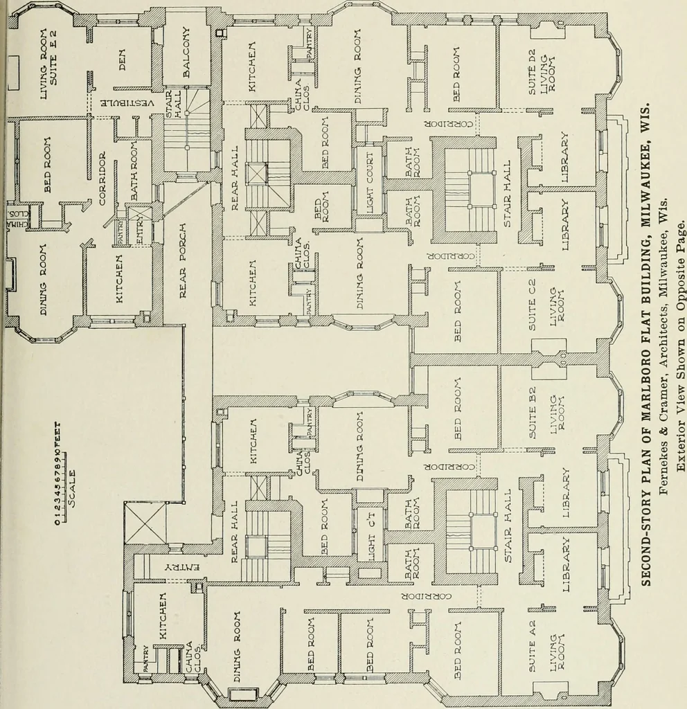 An illustration from Cyclopedia of architecture, carpentry, and building : a general reference work, 1912, leaf 100