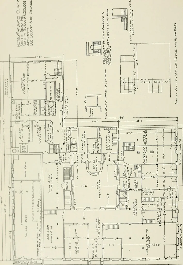 An illustration from Cyclopedia of architecture, carpentry, and building : a general reference work, 1912, leaf 139