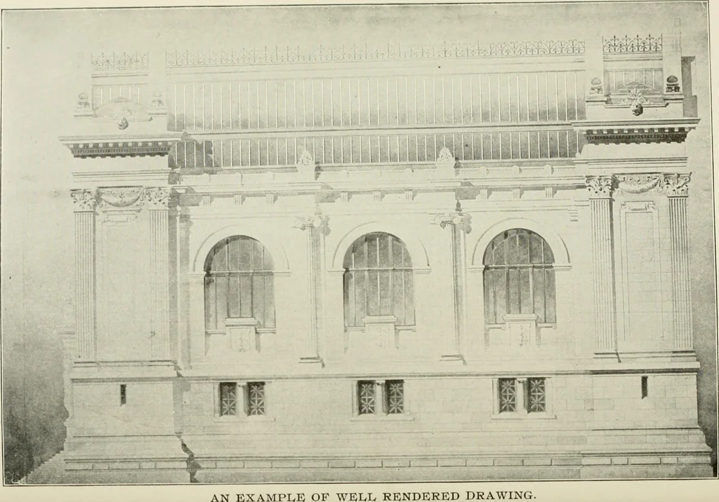 An illustration from Cyclopedia of architecture, carpentry, and building : a general reference work, 1912, leaf 23