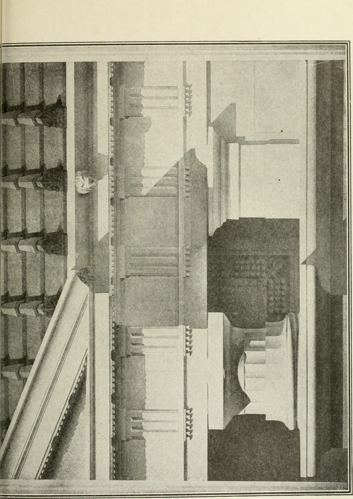 An illustration from Cyclopedia of architecture, carpentry, and building : a general reference work, 1912, leaf 260