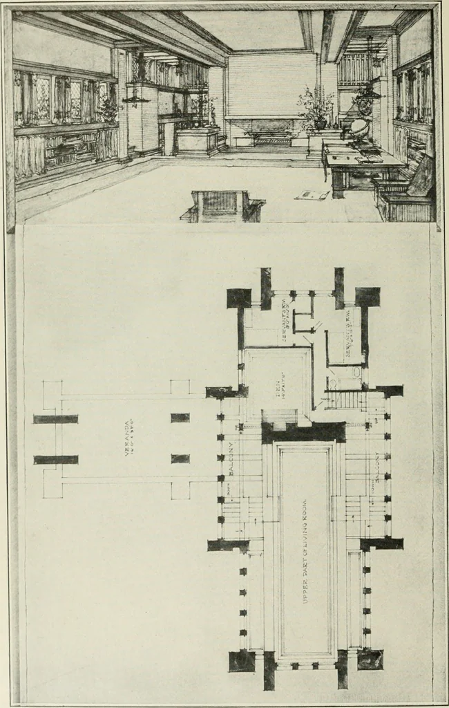 An illustration from Cyclopedia of architecture, carpentry, and building : a general reference work, 1912, leaf 317