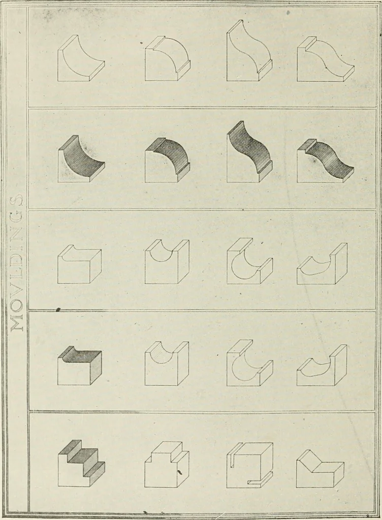 An illustration from Cyclopedia of architecture, carpentry, and building : a general reference work, 1912, leaf 335