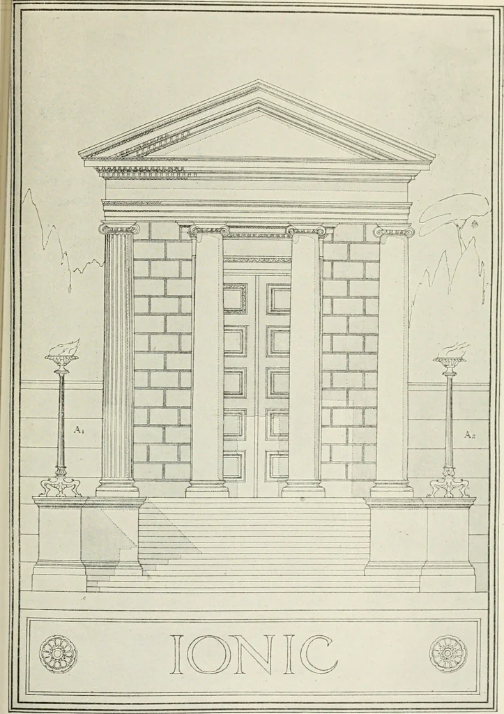 An illustration from Cyclopedia of architecture, carpentry, and building : a general reference work, 1912, leaf 344