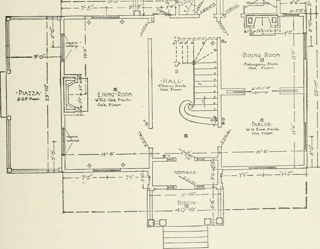 An illustration from Cyclopedia of architecture, carpentry, and building : a general reference work, 1912, leaf 370