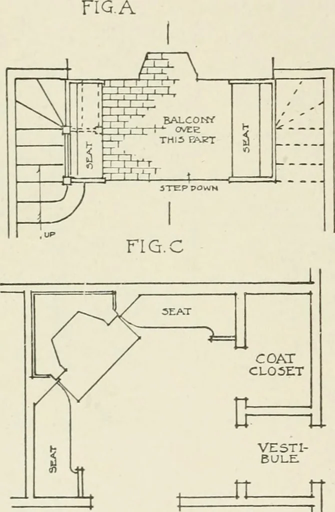 An illustration from Cyclopedia of architecture, carpentry, and building : a general reference work, 1912, leaf 399