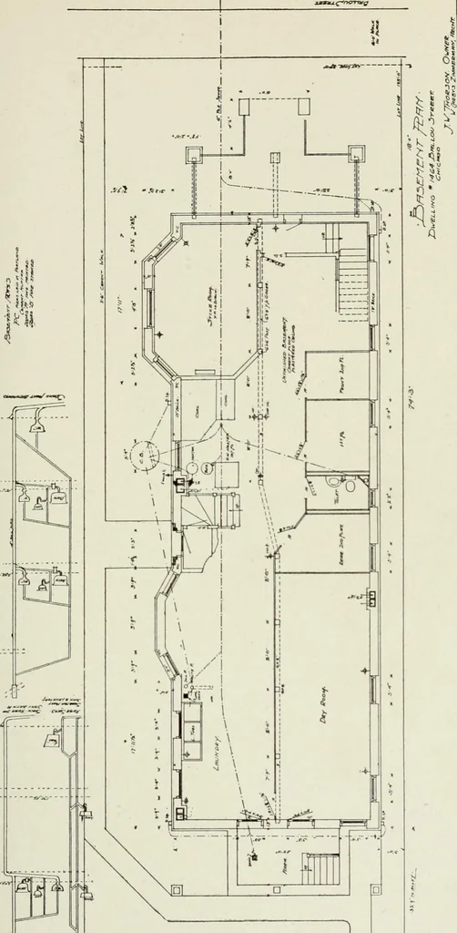 An illustration from Cyclopedia of architecture, carpentry, and building : a general reference work, 1912, leaf 40