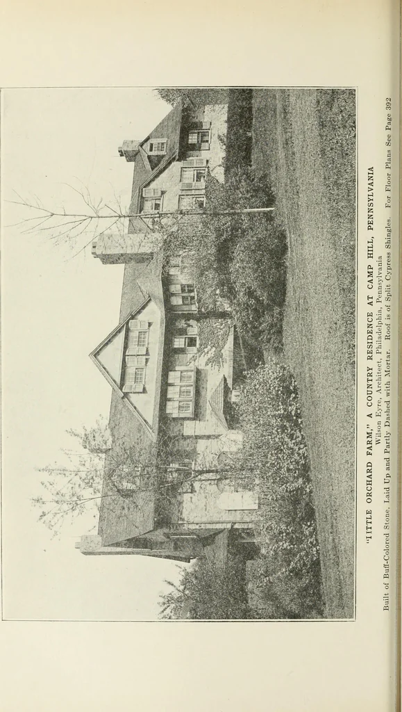 An illustration from Cyclopedia of architecture, carpentry, and building : a general reference work, 1912, leaf 407