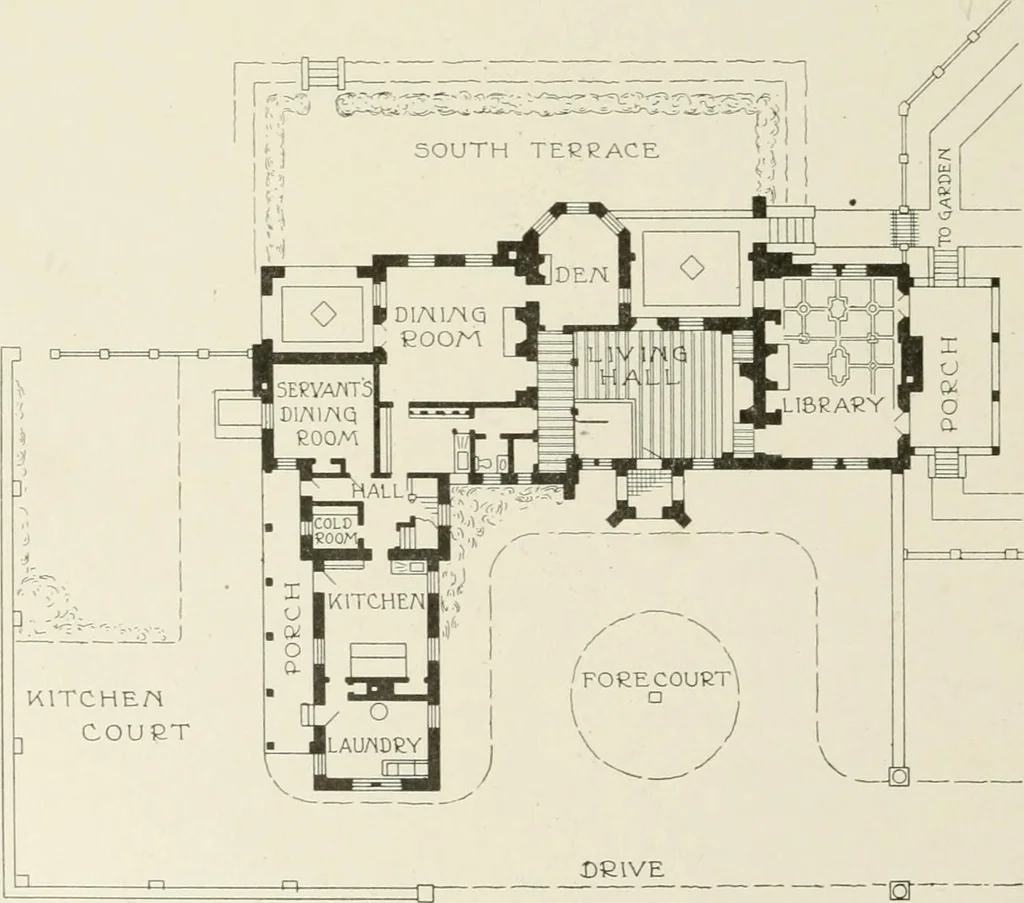 An illustration from Cyclopedia of architecture, carpentry, and building : a general reference work, 1912, leaf 467