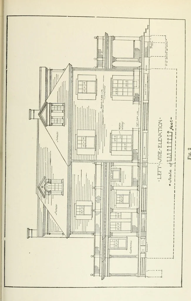 An illustration from Cyclopedia of architecture, carpentry, and building : a general reference work, 1912, leaf 470