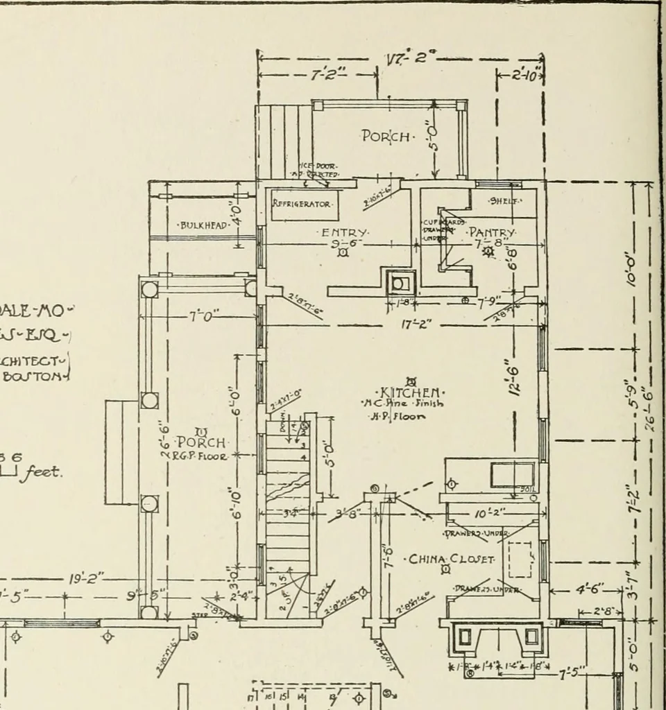 An illustration from Cyclopedia of architecture, carpentry, and building : a general reference work, 1912, leaf 477